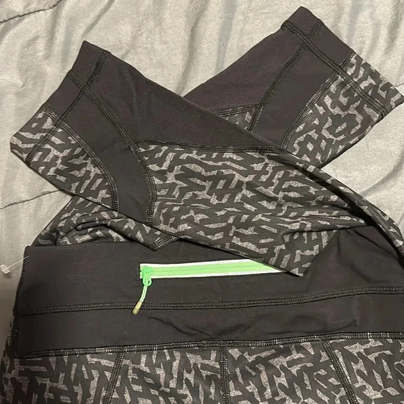 Lululemon Run Inspire Crop Luxtreme BlockIt Pocket Sz 4 - Picture 14 of 16